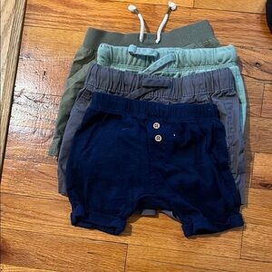 Carter's Kids Shorts Set - Blue, Green, Gray bundle